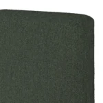 Noel Queen Headboard - Green Wool Bouclé