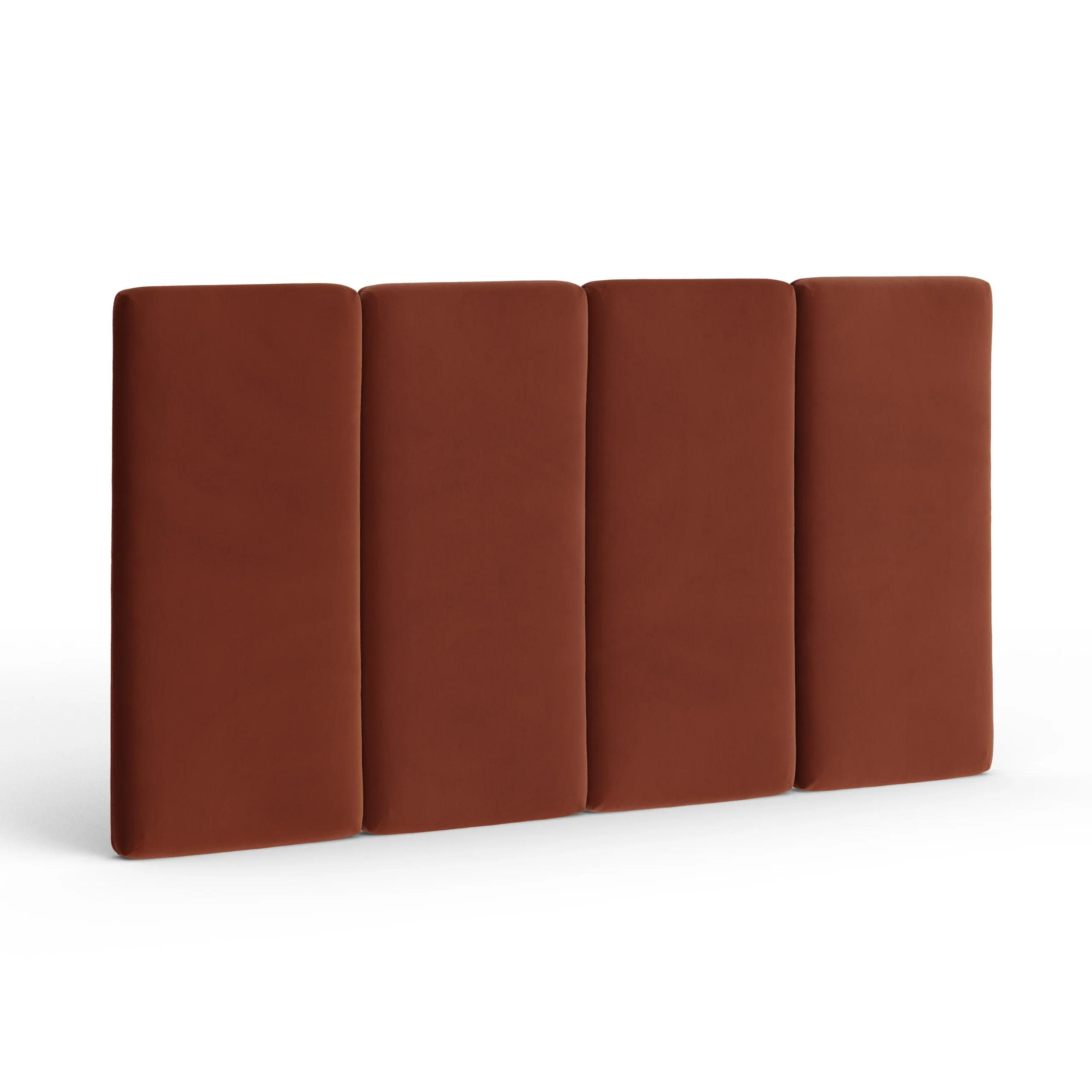 Noel King Velvet Headboard - Hale Rust - Image 3