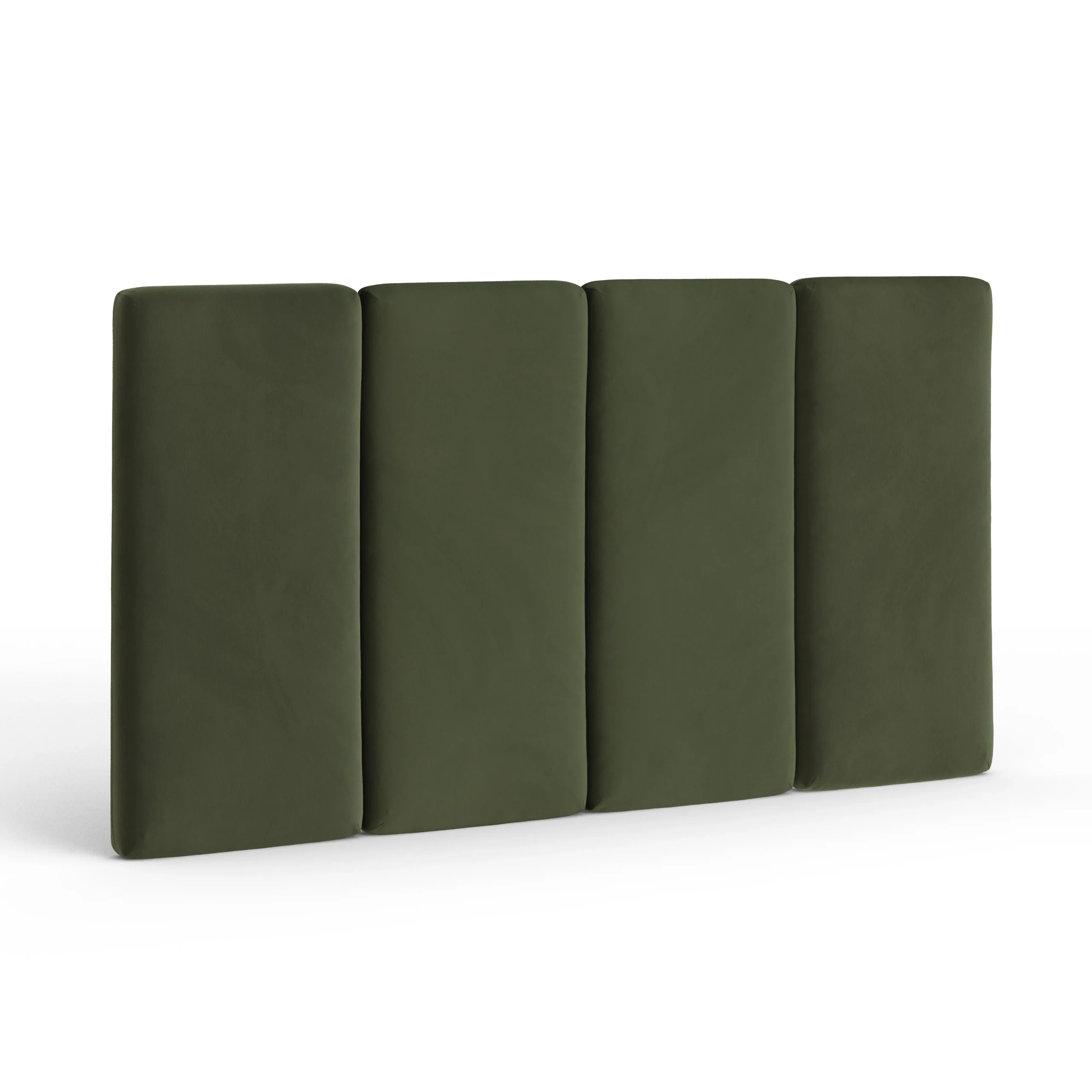 Noel King Velvet Headboard - Hale Fir Green - Image 3