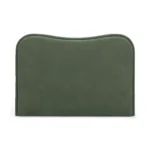 Makoa Queen Velvet Headboard - Plush Pacific Green