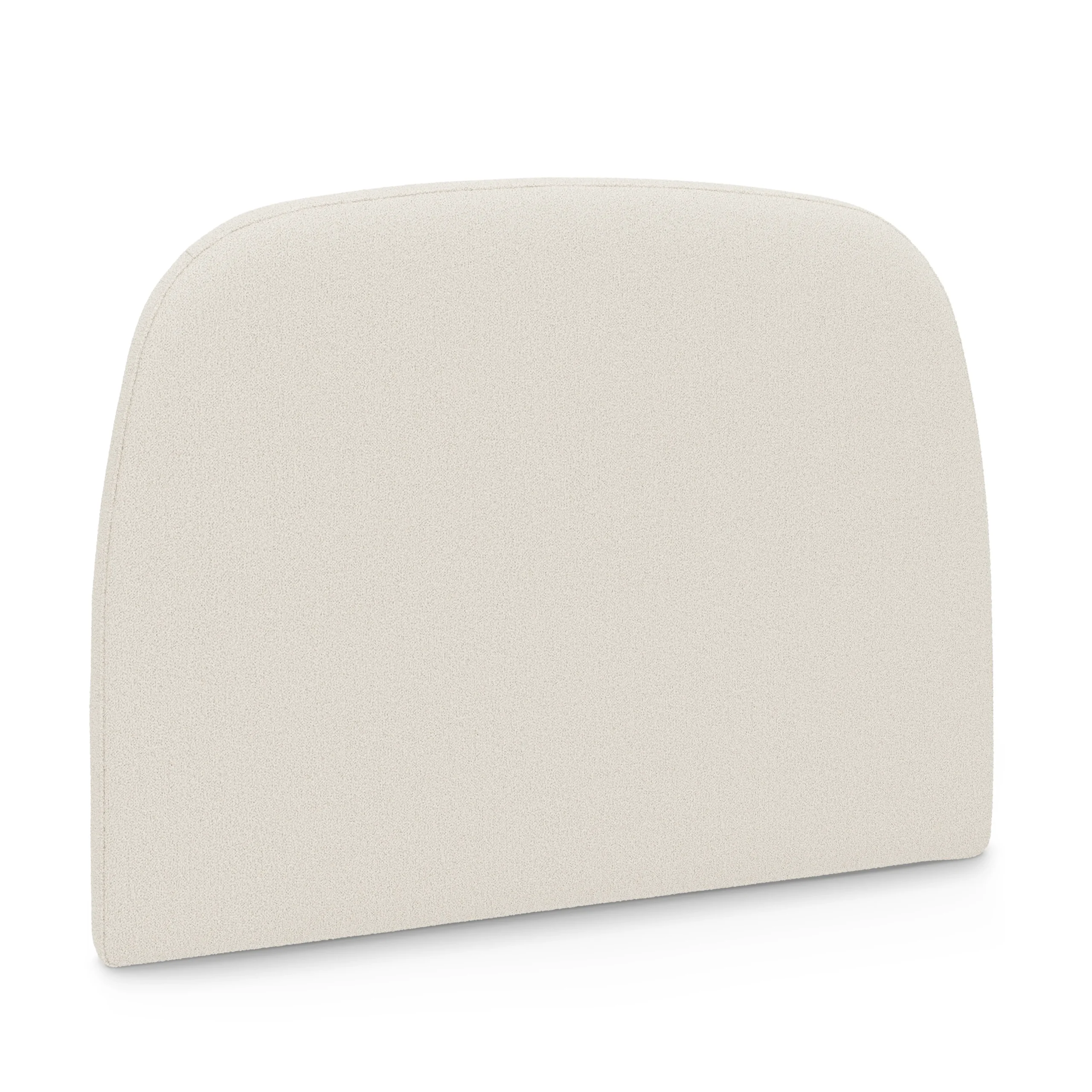 Kaleo Full Headboard - Ivory Wool Bouclé - Image 3