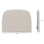 Kaleo Full Headboard - Clay Taupe