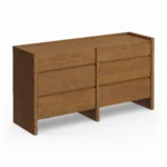 Torme 6-Drawer Double Dresser - Smoked Oak