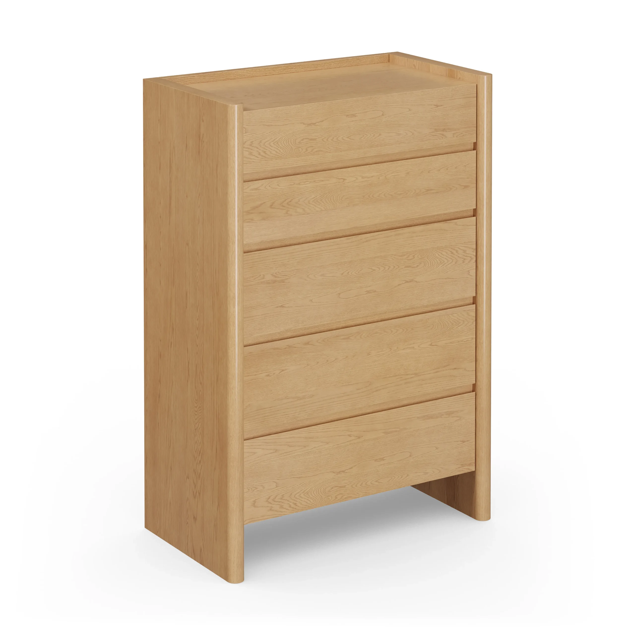 Torme 5-Drawer Chest - White Oak - Image 3