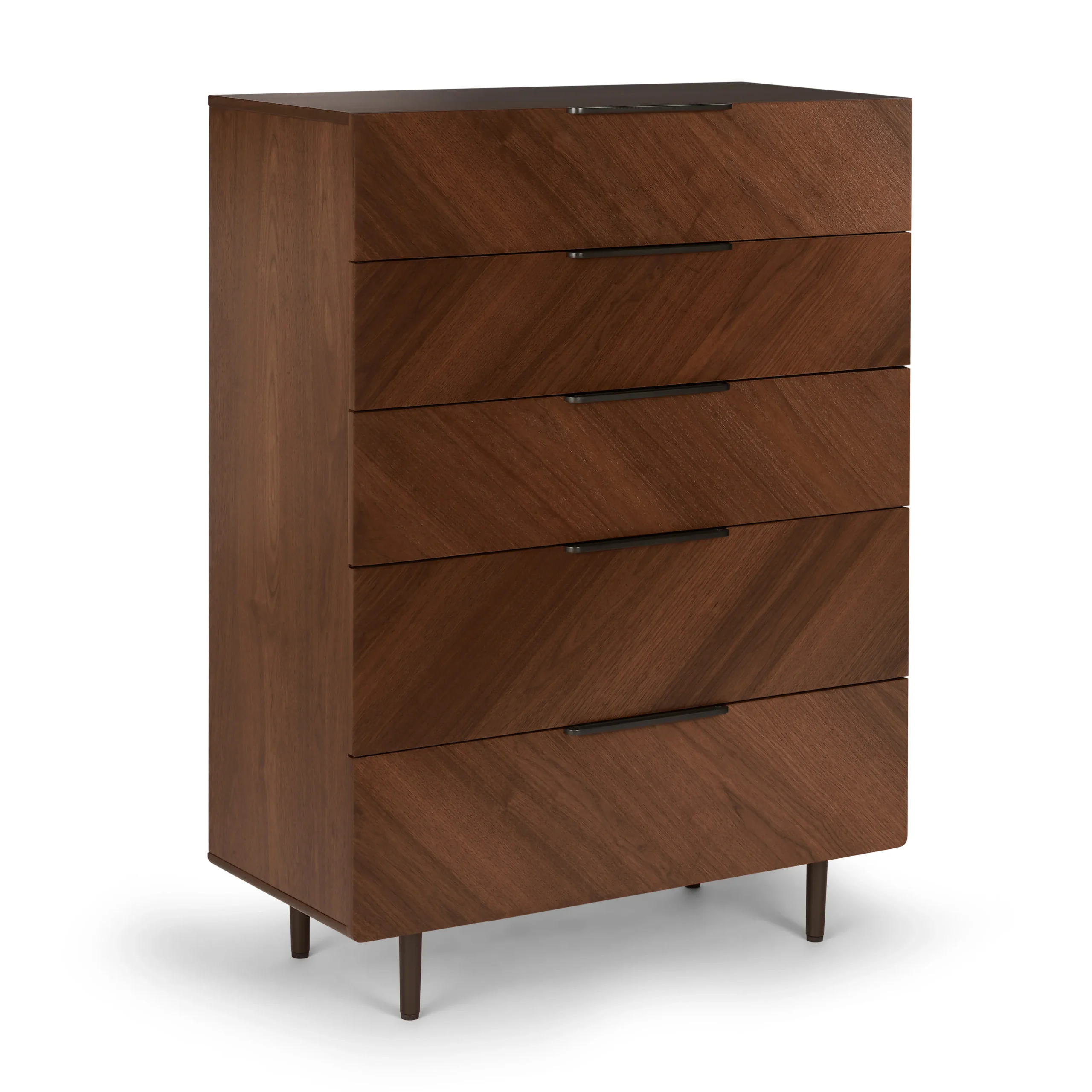 Nera 5-Drawer Chest - Walnut - Image 3