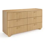 Miila 6-Drawer Double Dresser - White Oak