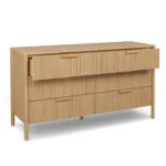 Liv 6-Drawer Double Dresser - White Oak