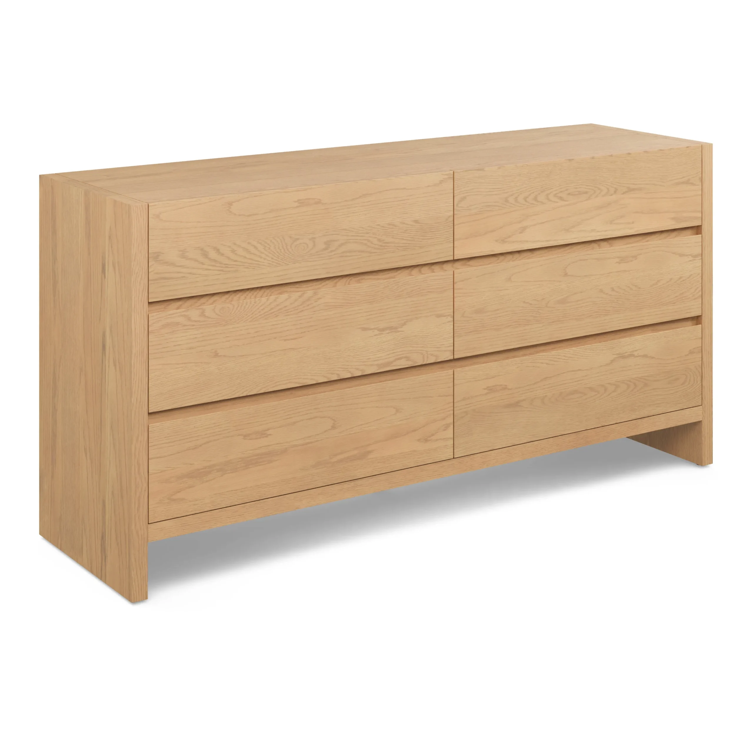 Leif 6-Drawer Double Dresser - White Oak - Image 3
