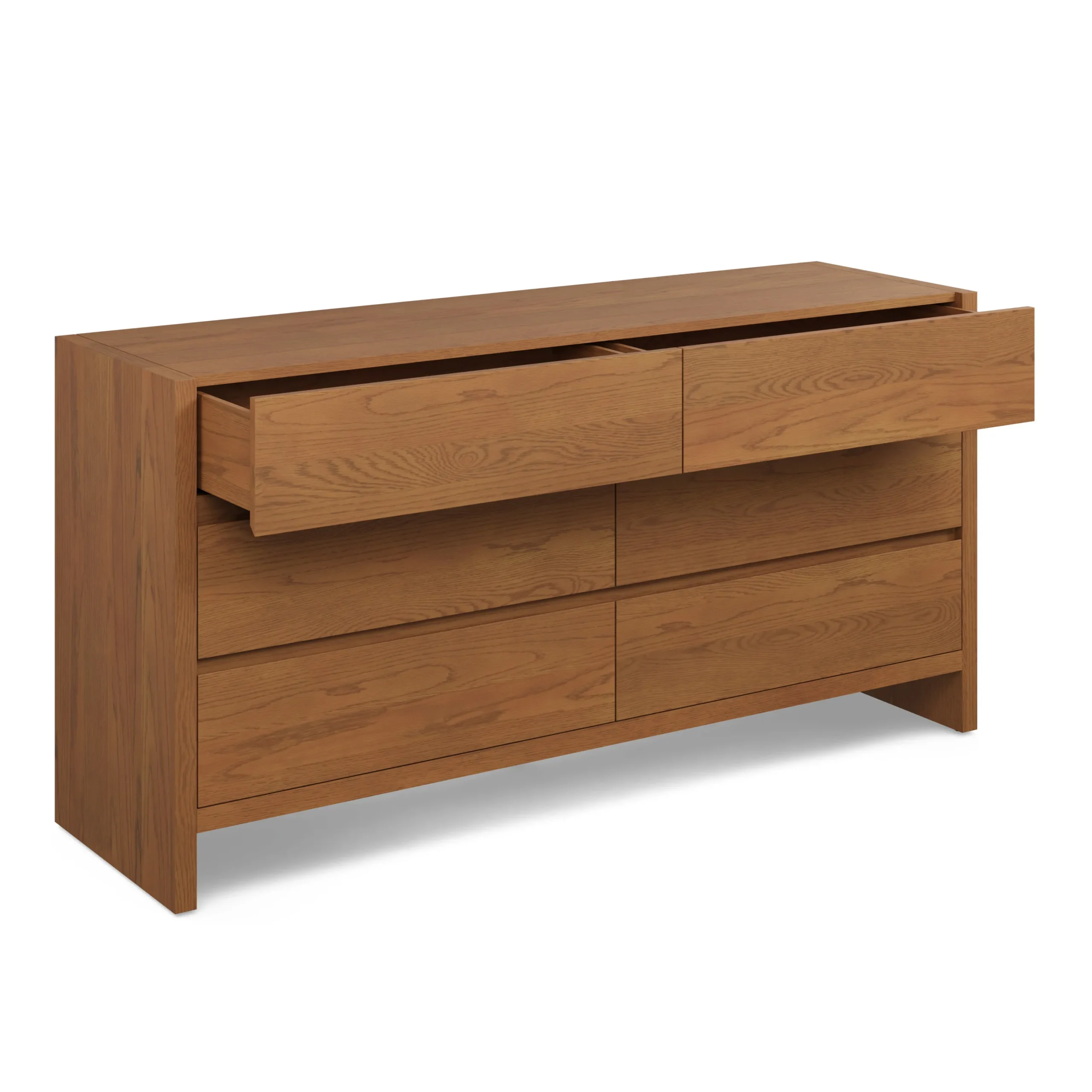 Leif 6-Drawer Double Dresser - Smoked Oak - Image 3