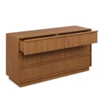 Kouva 6-Drawer Dresser - Smoked Oak