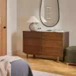 Cooper 6-Drawer Double Dresser - Walnut