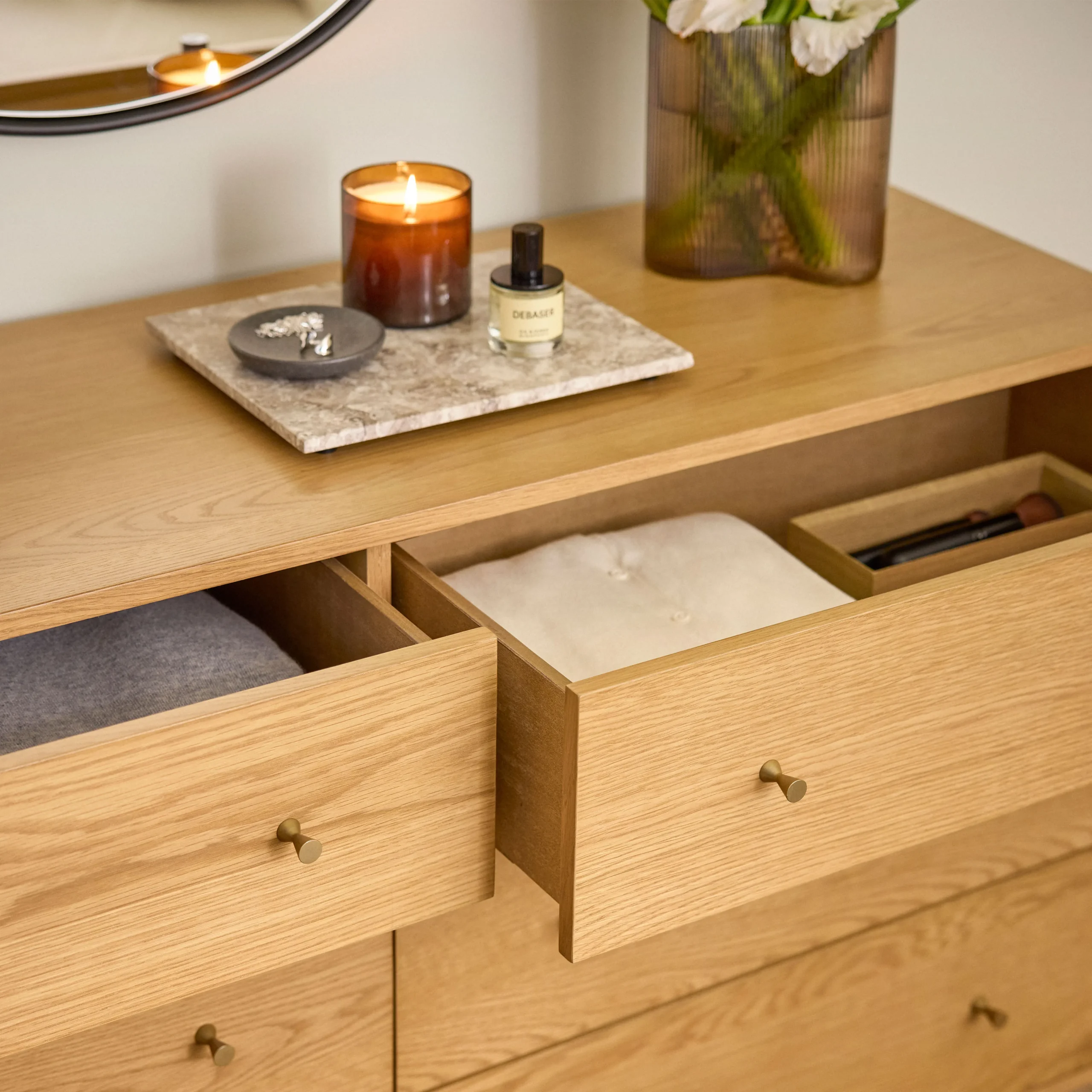Cooper 6-Drawer Double Dresser - Natural Oak - Image 3