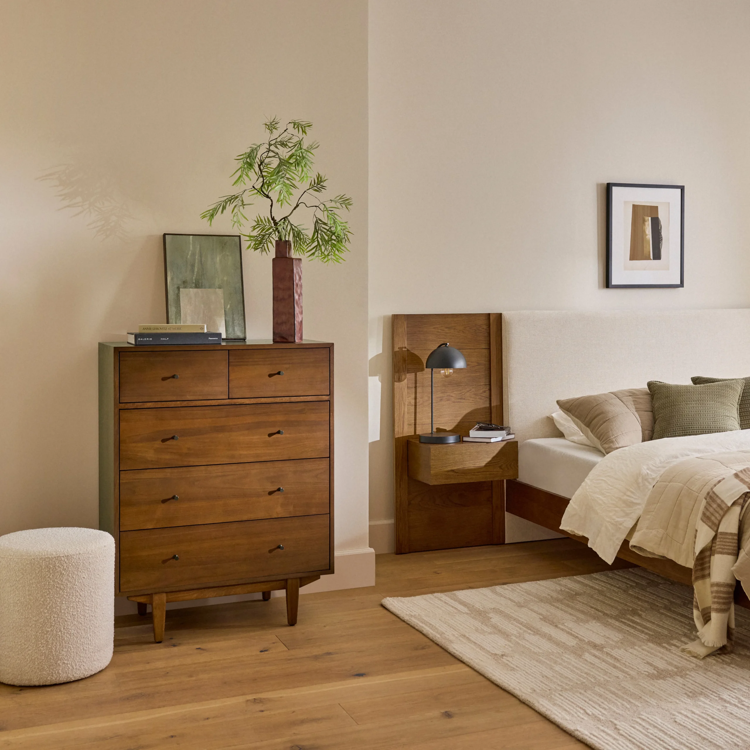 Cooper 5-Drawer Chest - Walnut