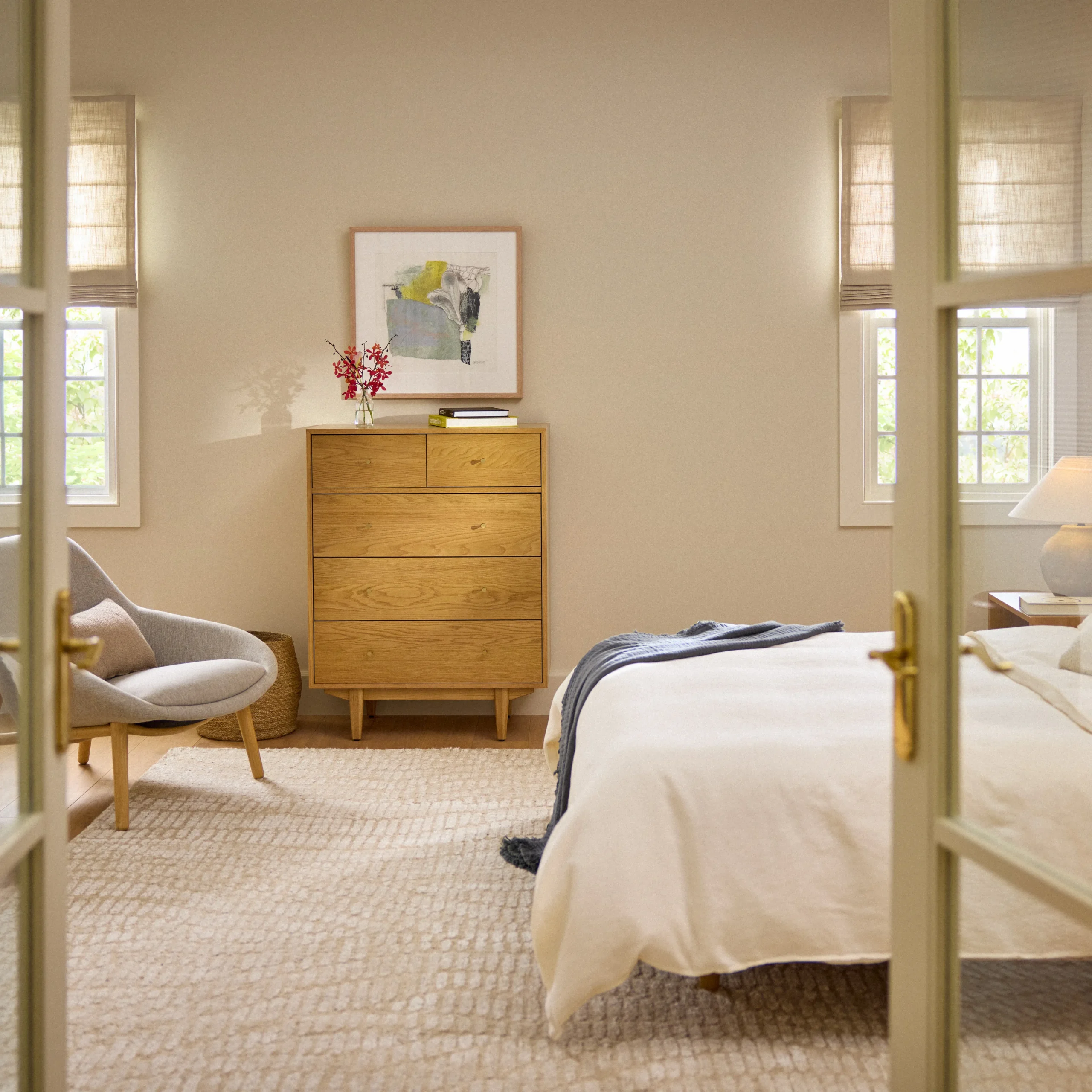 Cooper 5-Drawer Chest - Natural Oak