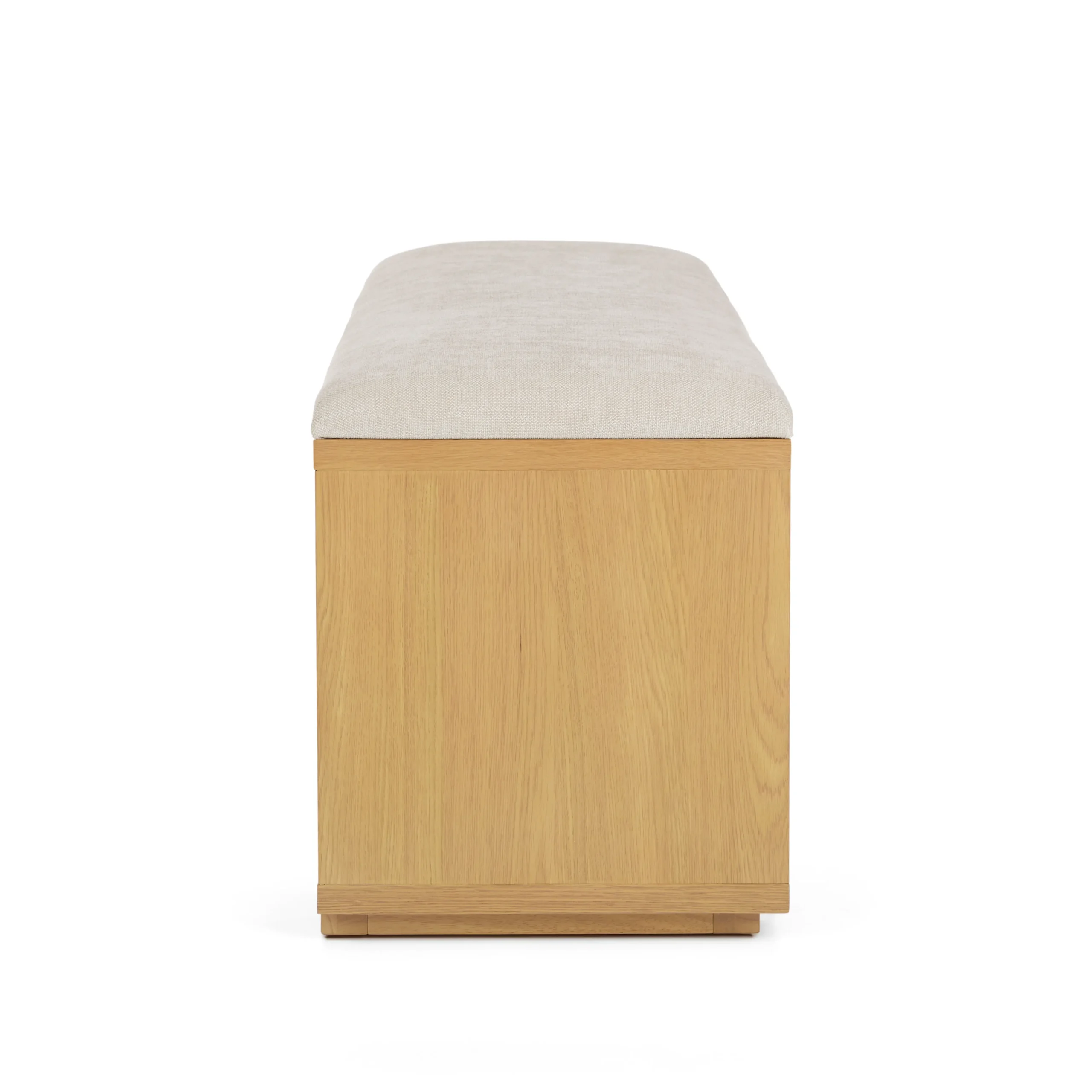 Kouva 47_ Bench - Natural Oak and Santolina Gray - Image 4