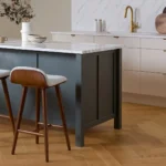 Sede Counter Stool - Walnut and Mist Gray