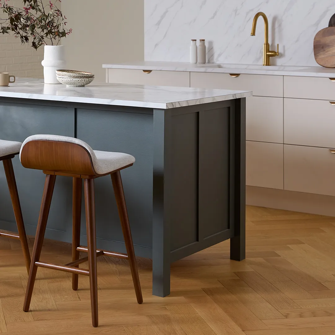Sede Counter Stool - Walnut and Mist Gray - Image 3