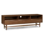 Lenia 63_ Low Media Unit - Walnut