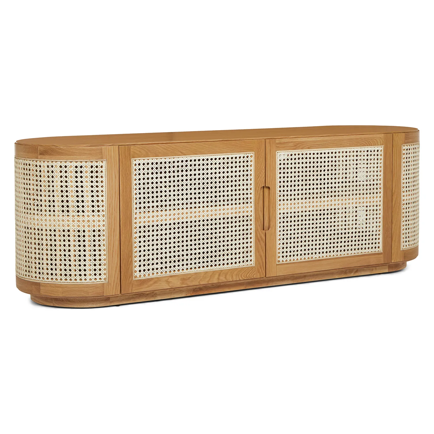 Candra 63_ Media Unit - Oak - Image 2