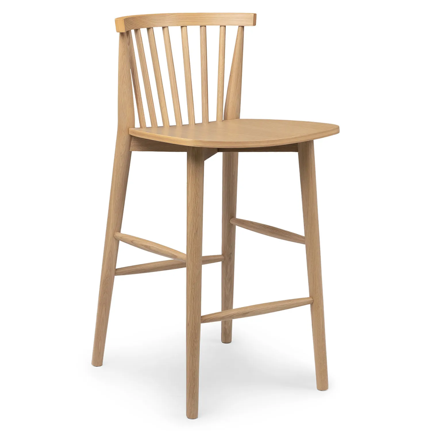 Rus Counter Stool - Light Oak - Image 3