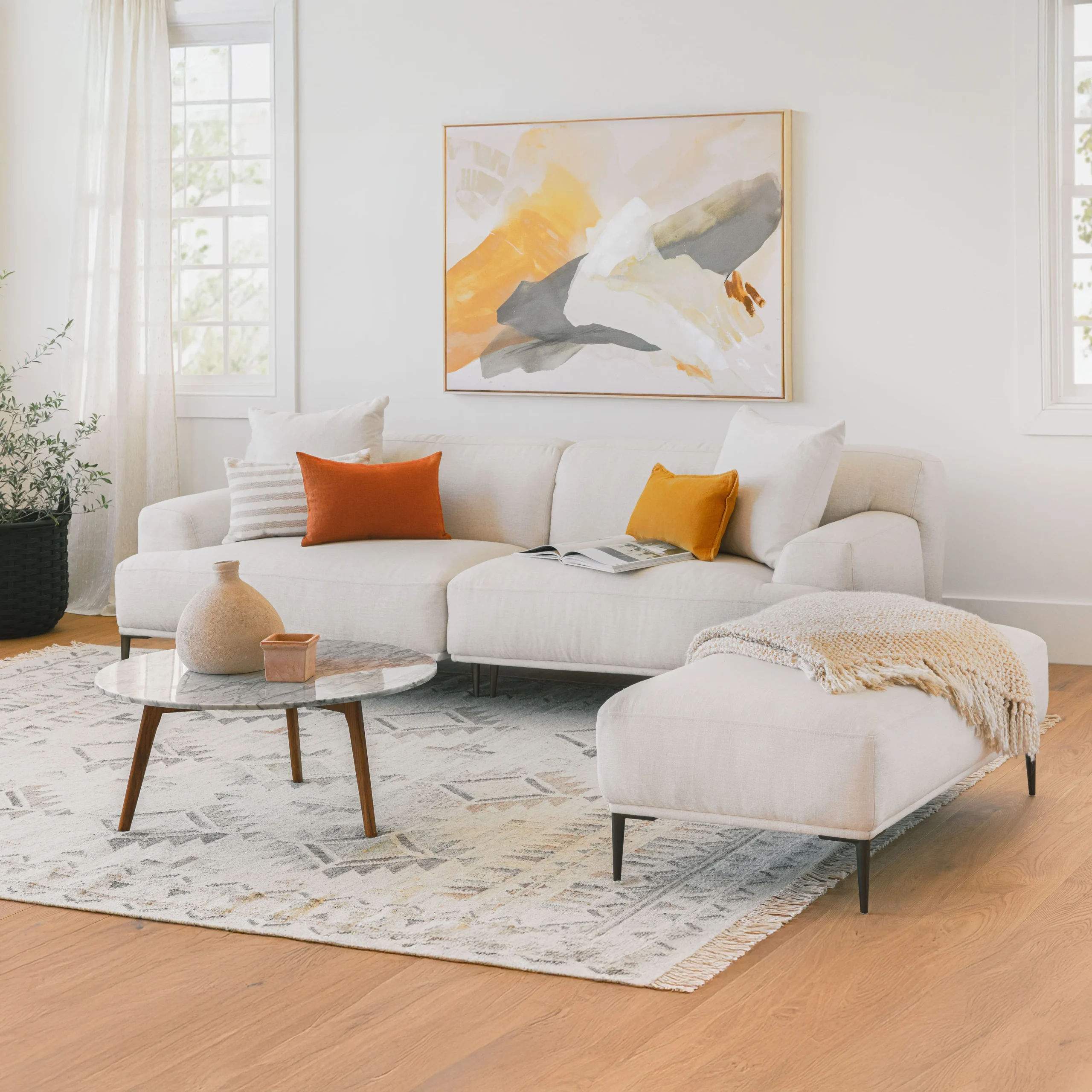Abisko 45.5_ Ottoman - Quartz White - Image 3