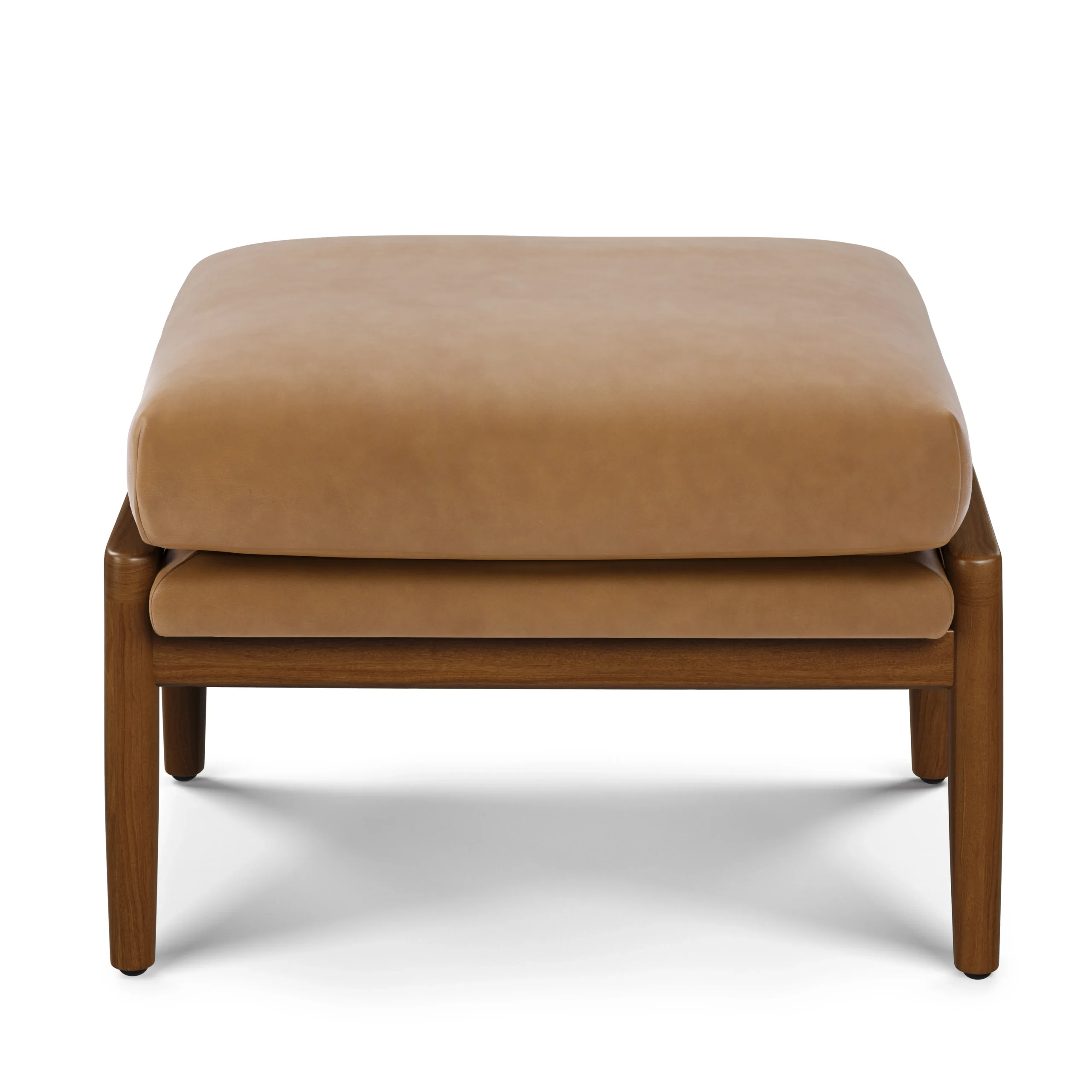 Bavel 25_ Leather Ottoman - Charme Tan - Image 3