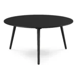 Amoeba 35.5_ Round Coffee Table - Black