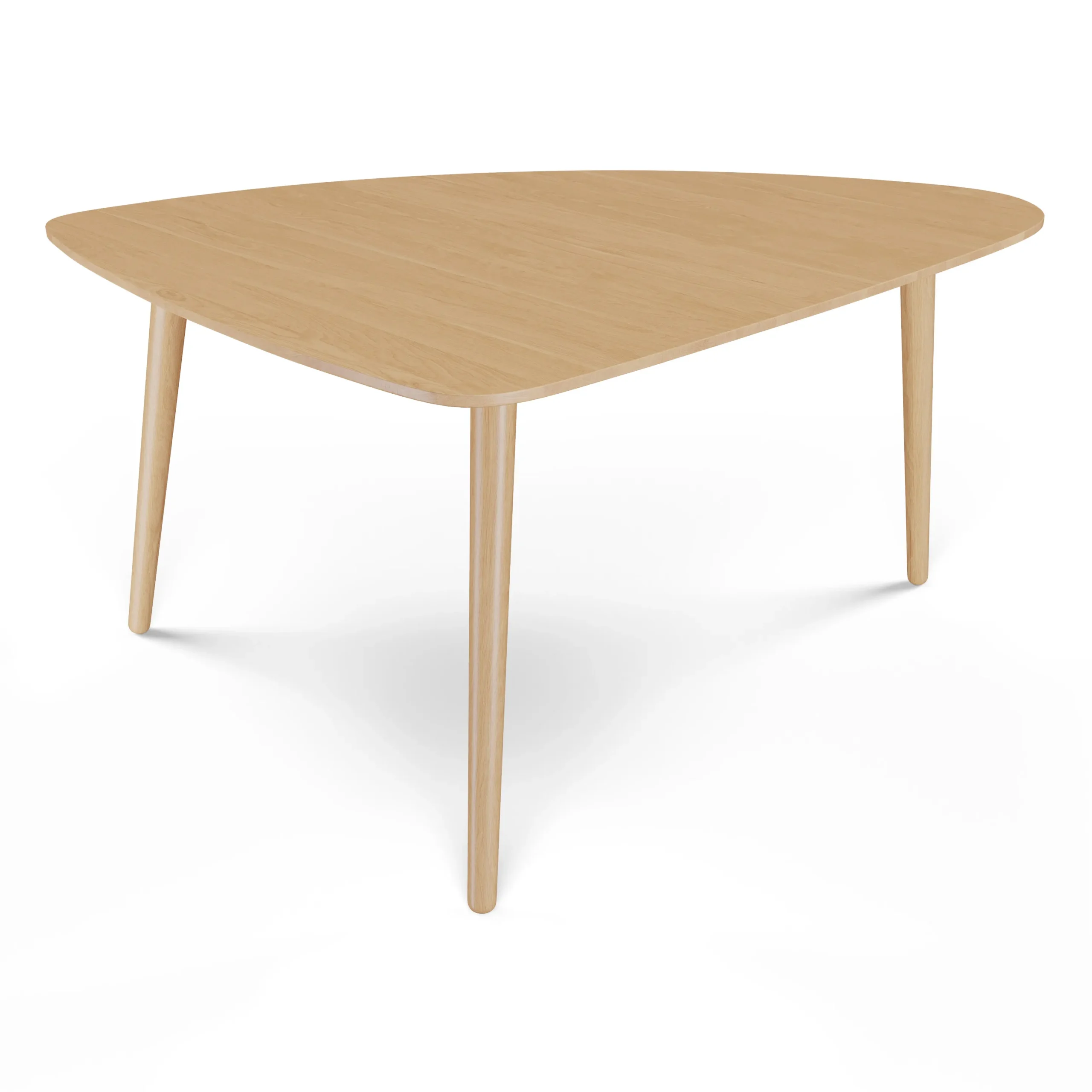 Amoeba 35_ Coffee Table - White Oak