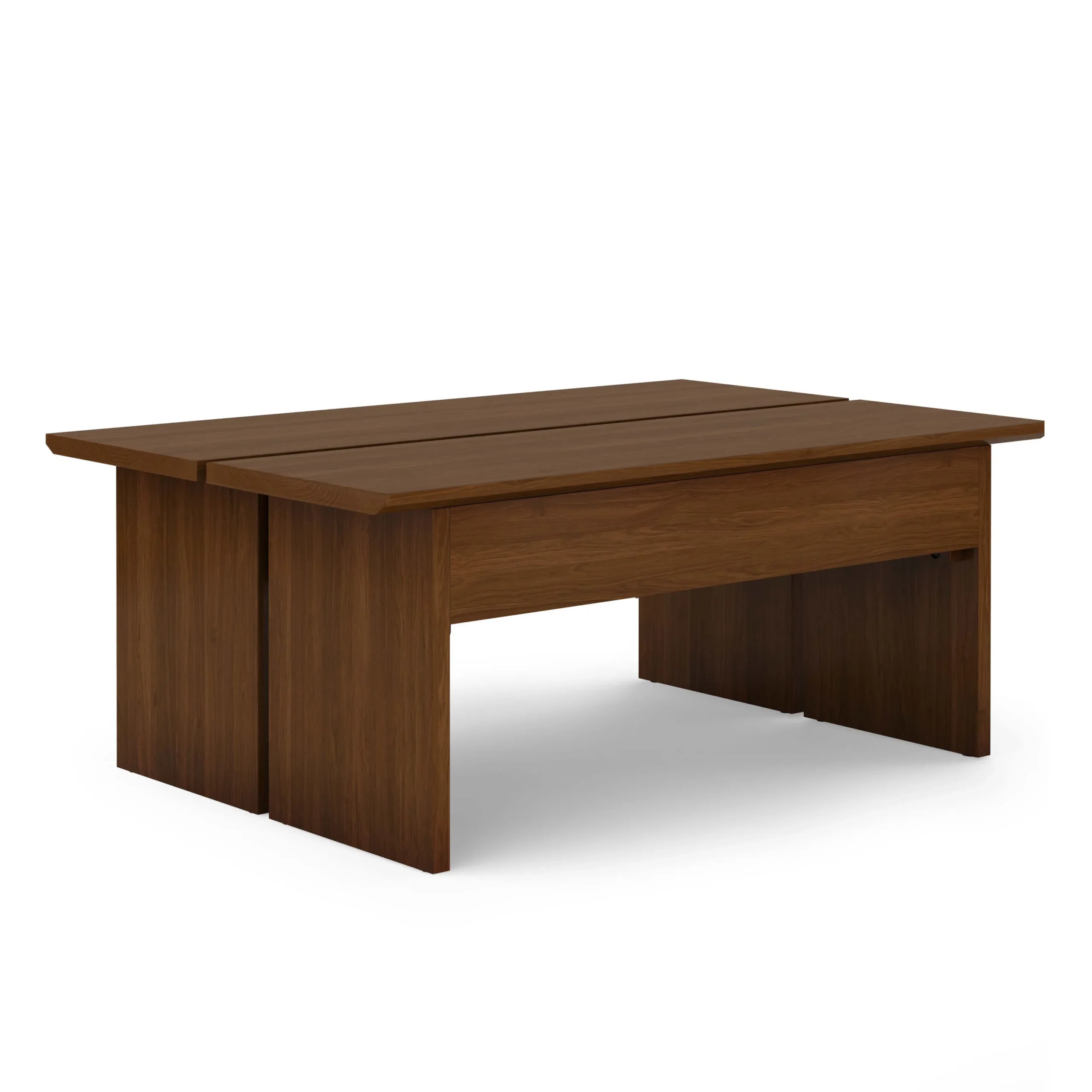 Karl 46_ Lift-Top Storage Coffee Table - Walnut