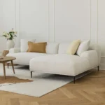 Abisko 94.5_ Right Sectional - Quartz White