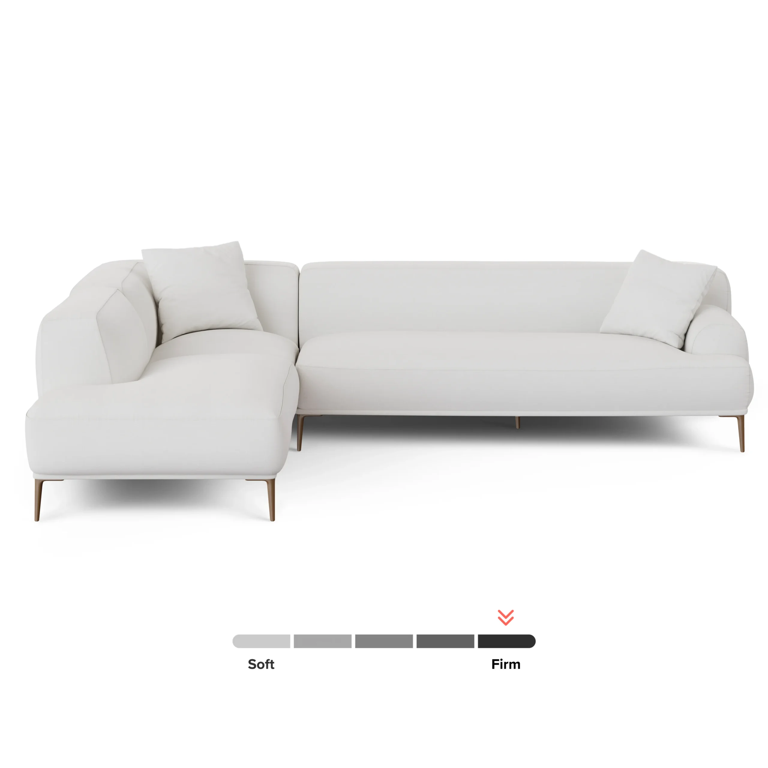 Abisko 113_ Left L-Shaped Sectional - Quartz White - Image 3