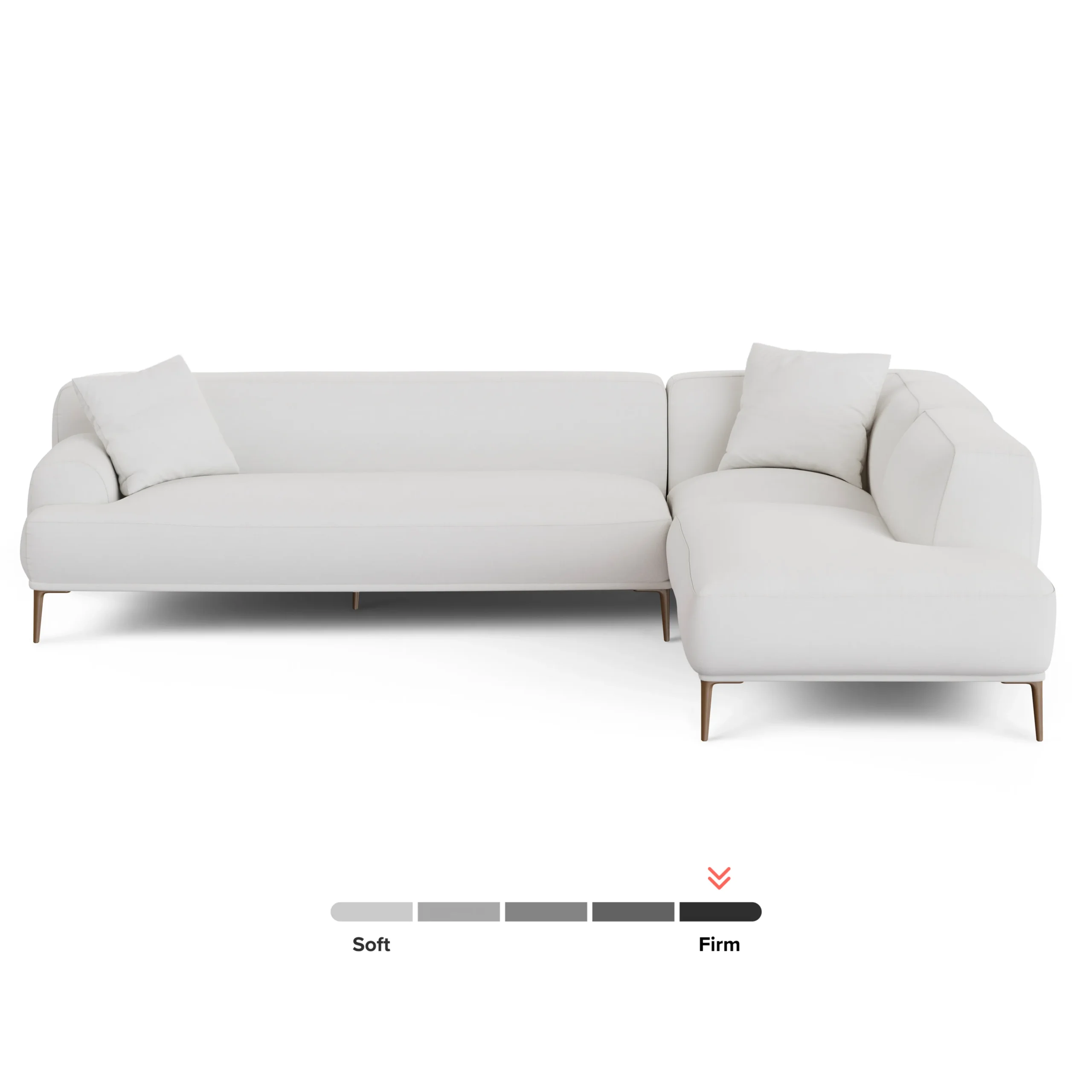 Abisko 113_ Right L-Shaped Sectional - Quartz White - Image 3