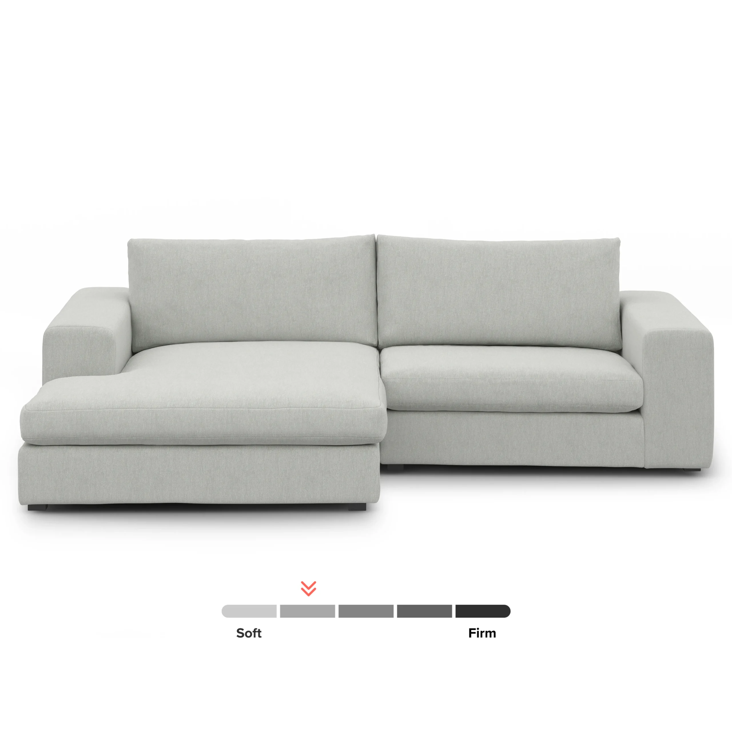 Beta 98_ Modular Left Chaise Sectional - Welsh Gray - Image 3