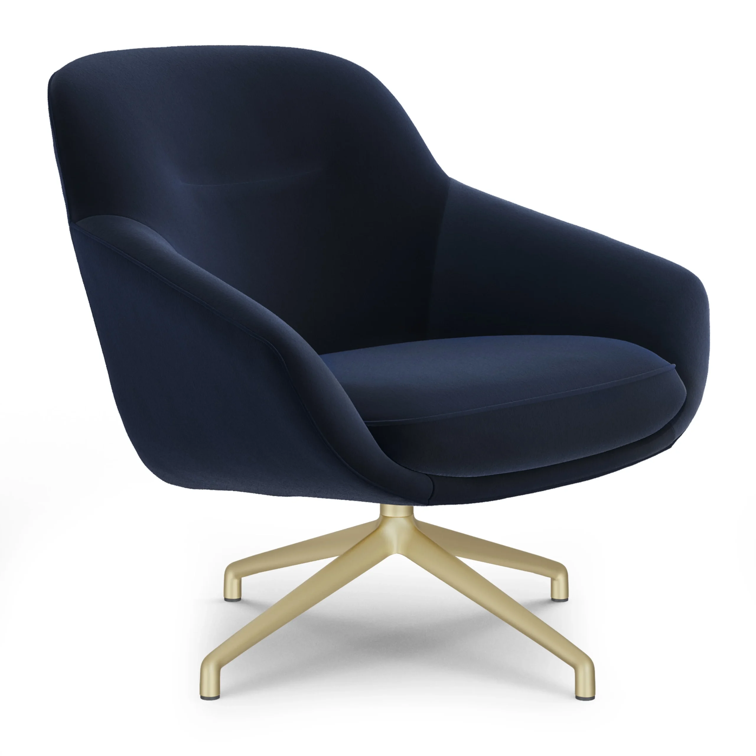 Sterling 33_ Velvet Swivel Chair - Hale Ink - Image 9