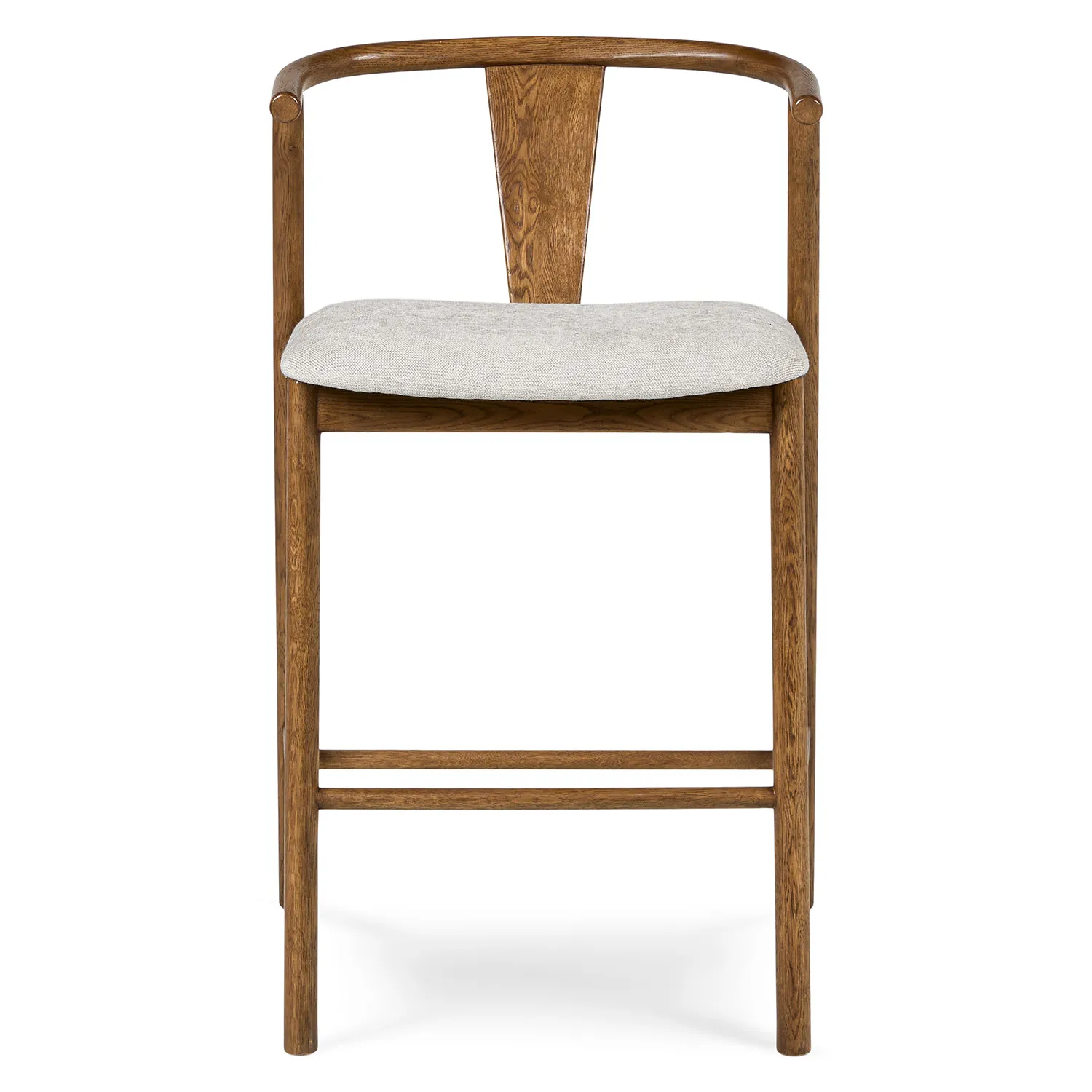 Fonra Counter Stool - Smoked Oak and Santolina Gray - Image 3