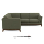 Ceni 88" Corner Sectional - Hemlock Green