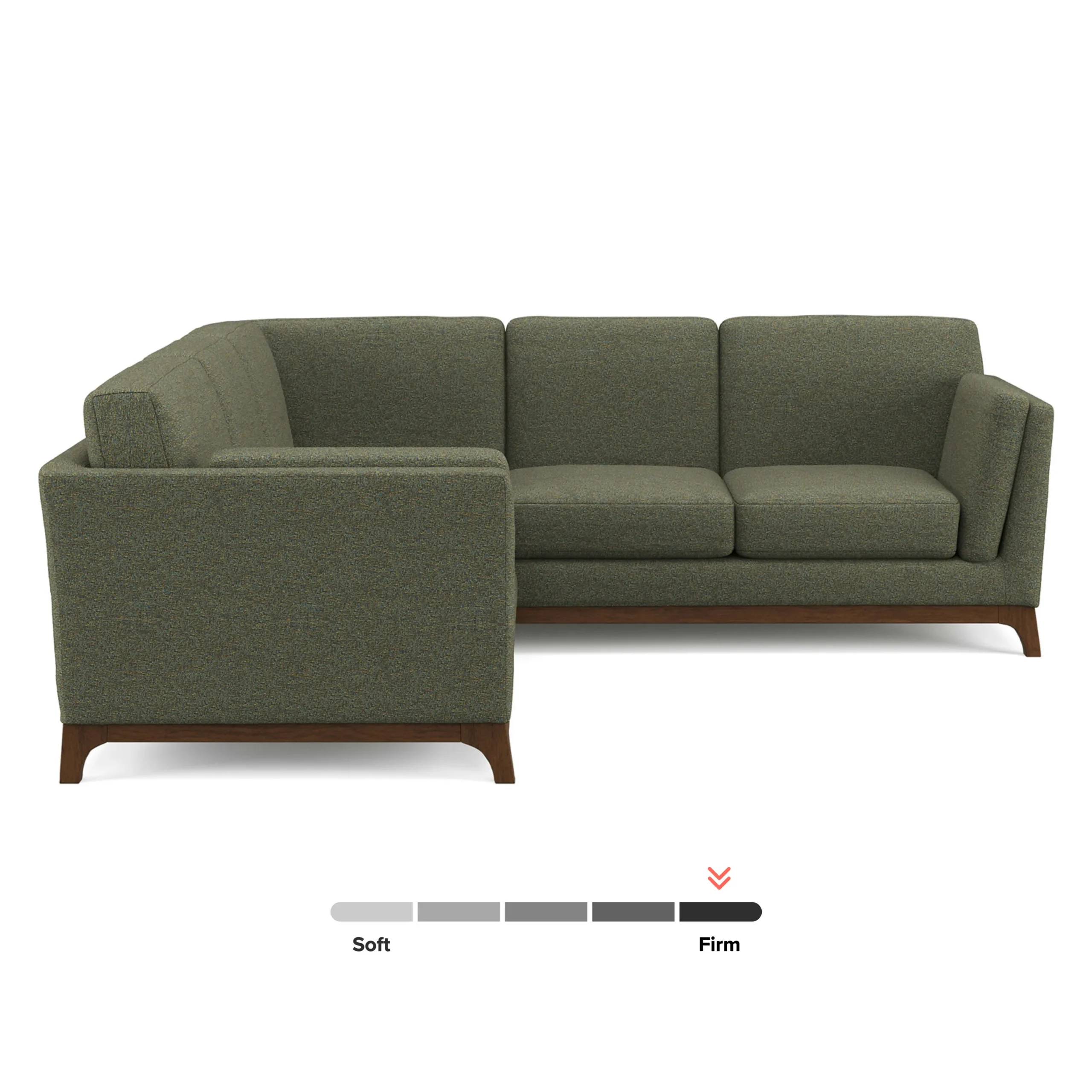 Ceni 88_ Corner Sectional - Hemlock Green - Image 3
