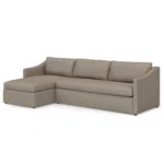 Landry 109_ Left Storage Sleeper Sectional - Napa Taupe