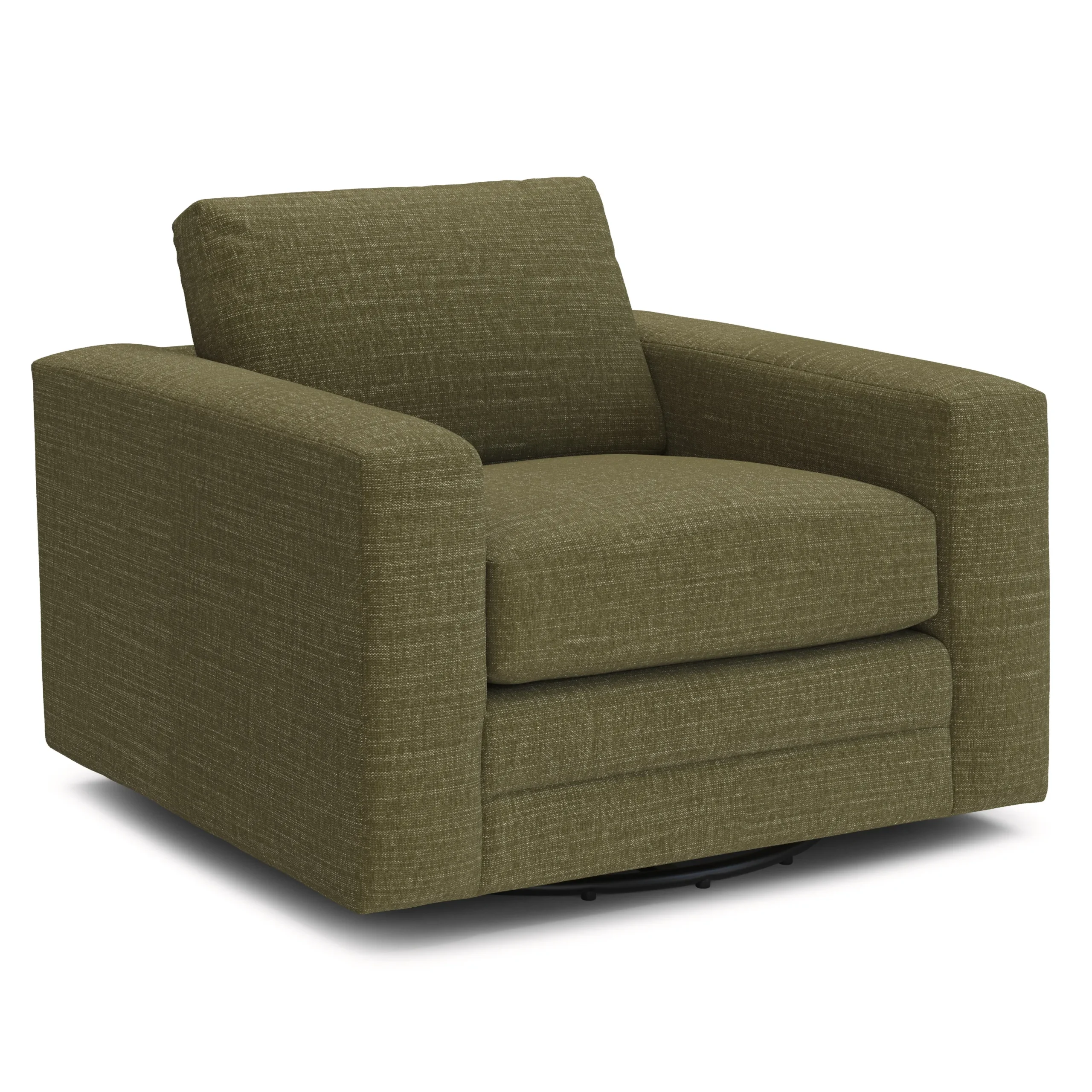 Riley 42_ Grand Swivel Chair - Napa Moss - Image 4