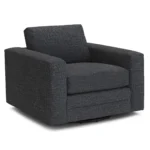 Riley 42_ Grand Swivel Chair - Napa Charcoal