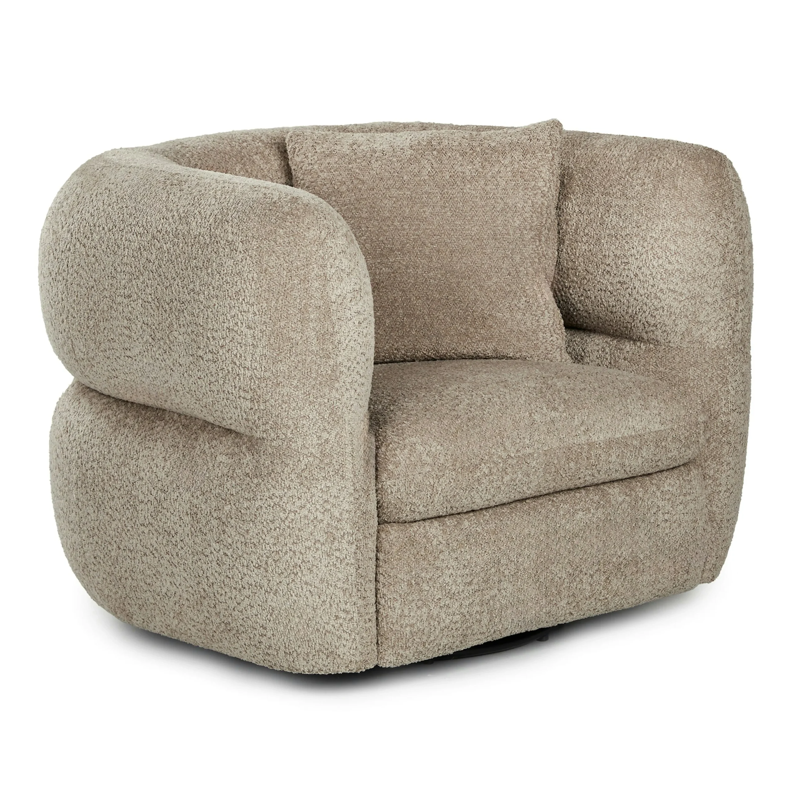 Quinn 40.5_ Swivel Lounge Chair - Nouna Mushroom - Image 5
