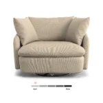 Leigh 47" Grand Swivel Lounge Chair