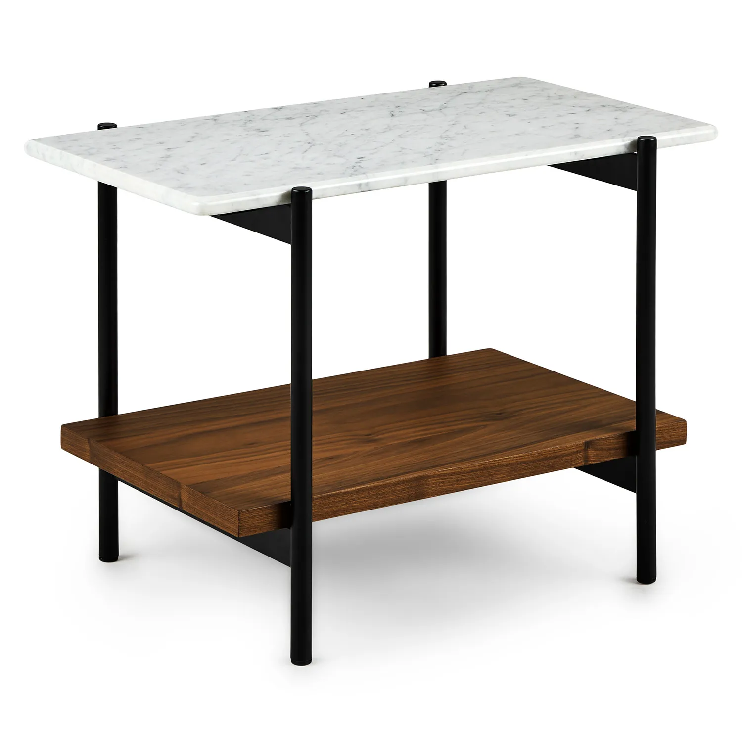Agotu Marble Side Table - Walnut - Image 10