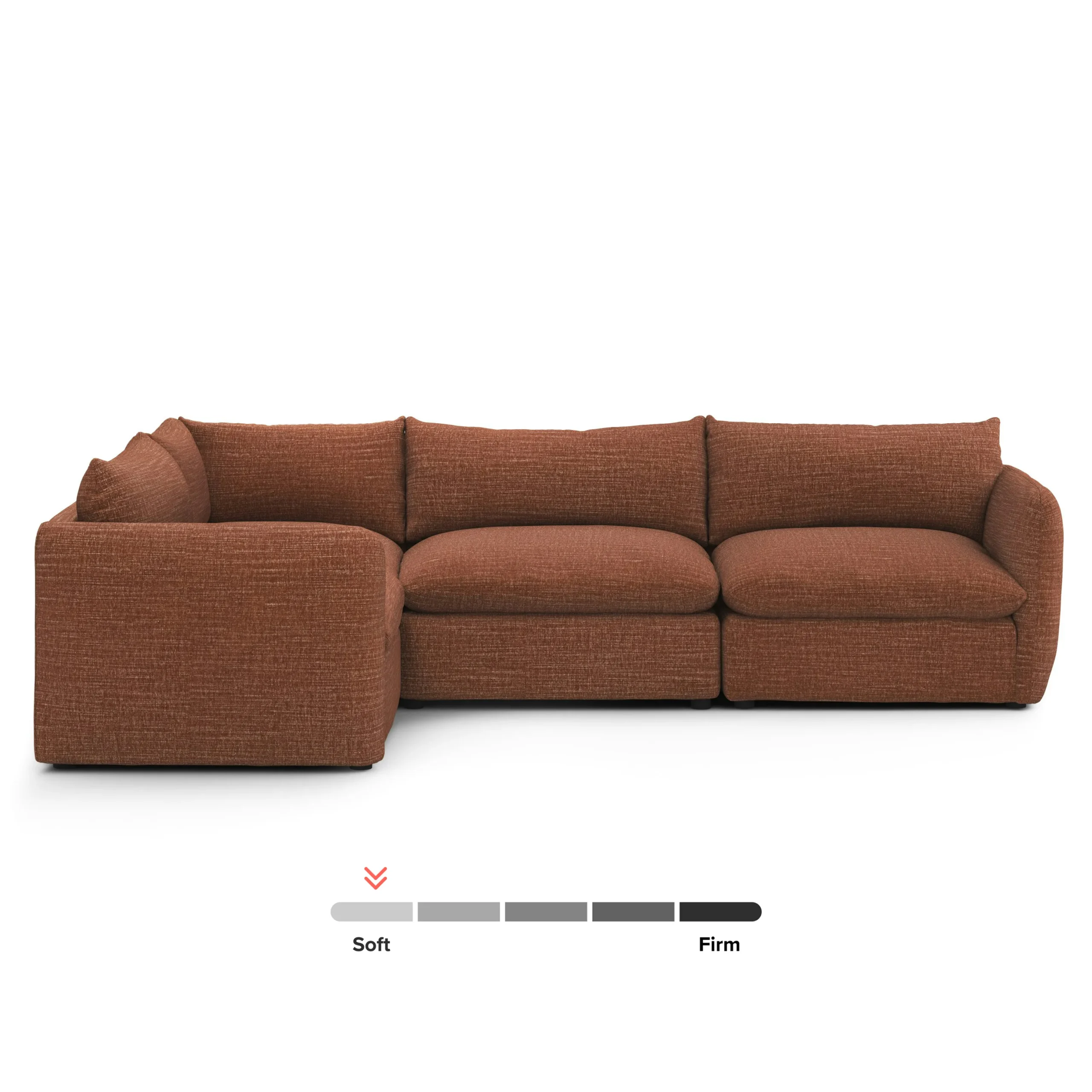 Leigh 126_ Modular L Sectional - Napa Rust - Image 3