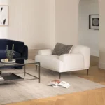 Abisko 42.5_ Lounge Chair - Quartz White