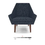 Angle 33_ Lounge Chair - Denim Blue