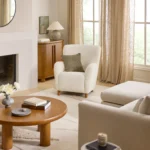 Archie 31.5_ Lounge Chair - Short Shearling White