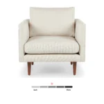 Burrard 32_ Lounge Chair - Seasalt Ivory