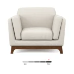 Ceni 39_ Lounge Chair - Chalk Gray