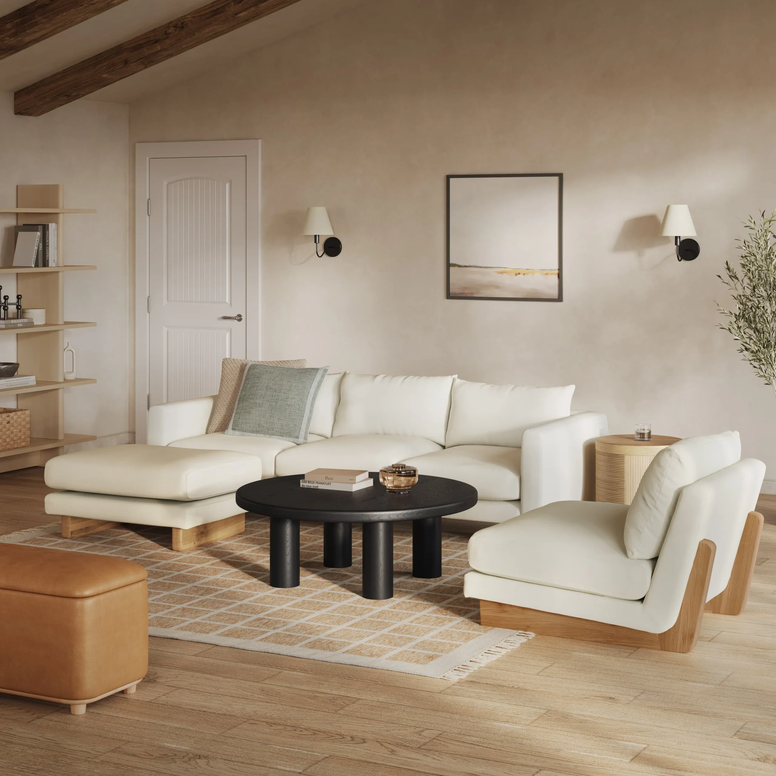 Kalok 34_ Lounge Chair - Buckler Ivory - Image 12